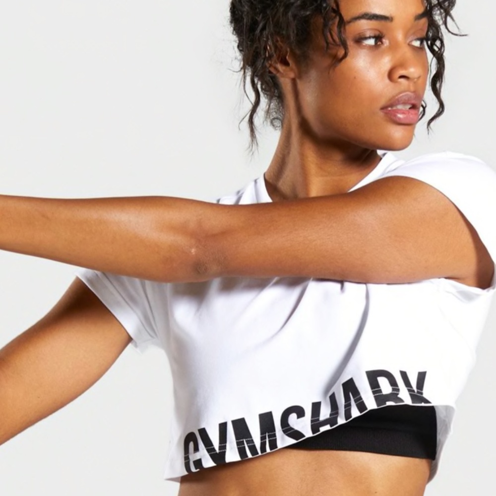 Gymshark Fraction Crop Top